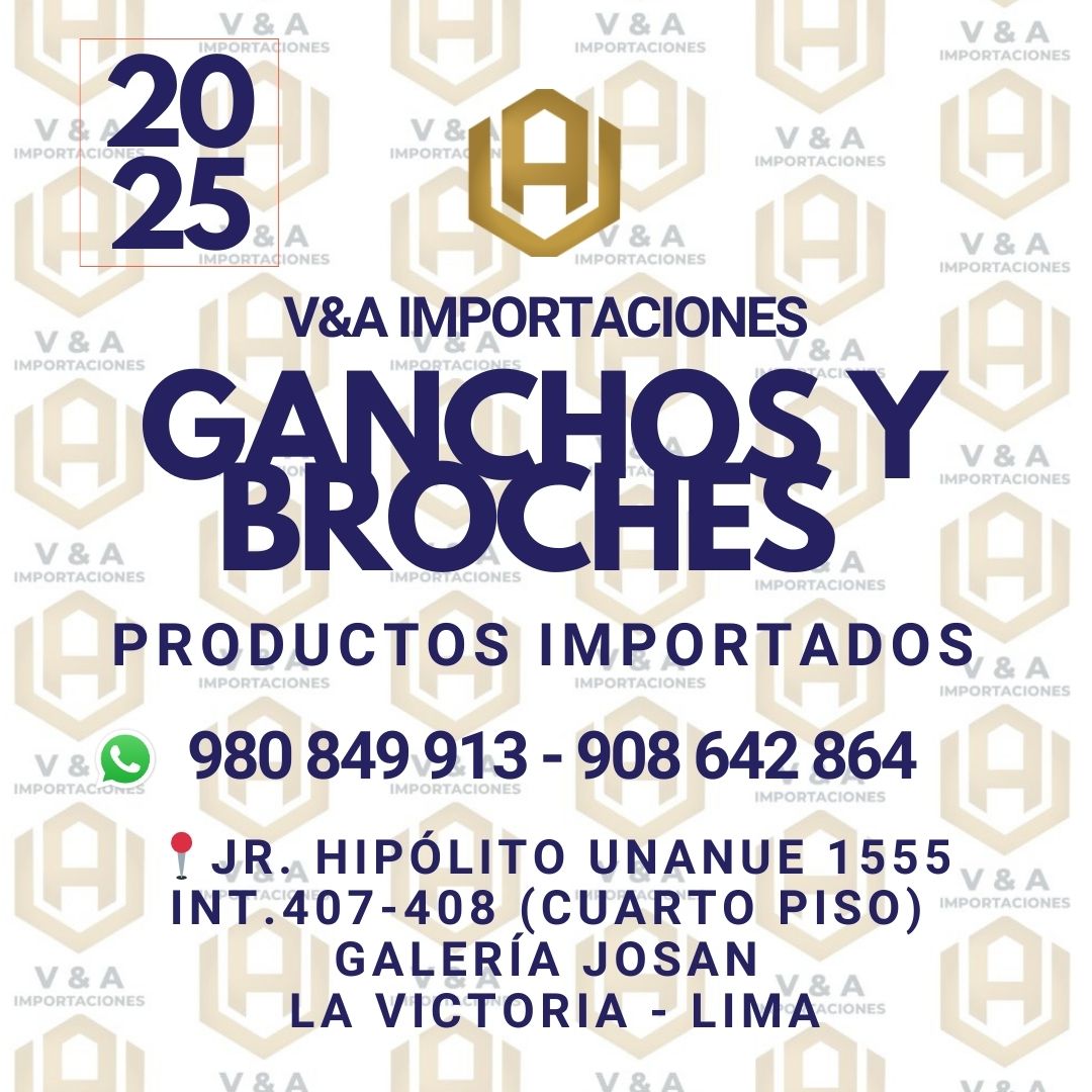GANCHOS Y BROCHES